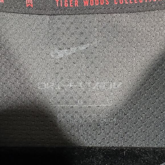 Nike Polo Shirt Mens XL Gray Tiger Woods Dri-FIT ADV Blade Collar Golf - Picture 10 of 12
